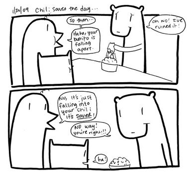 Chili saves the day!